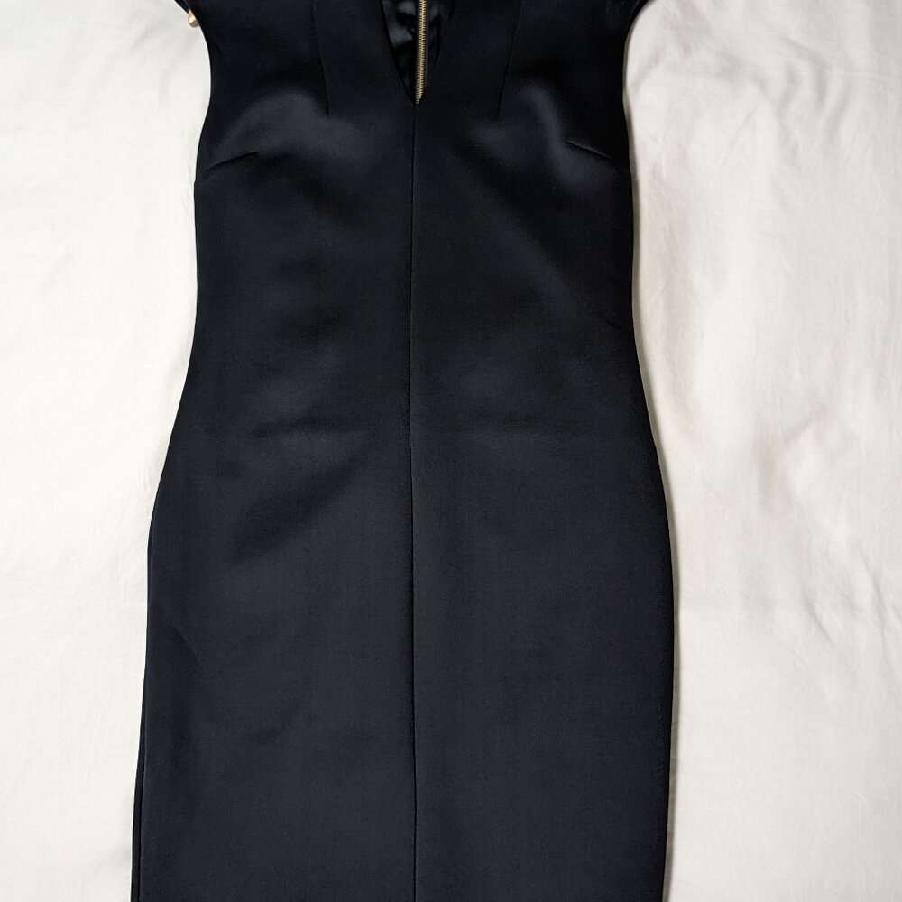 TED BAKER LONDON RAISIE BLACK BODYCON DRESS